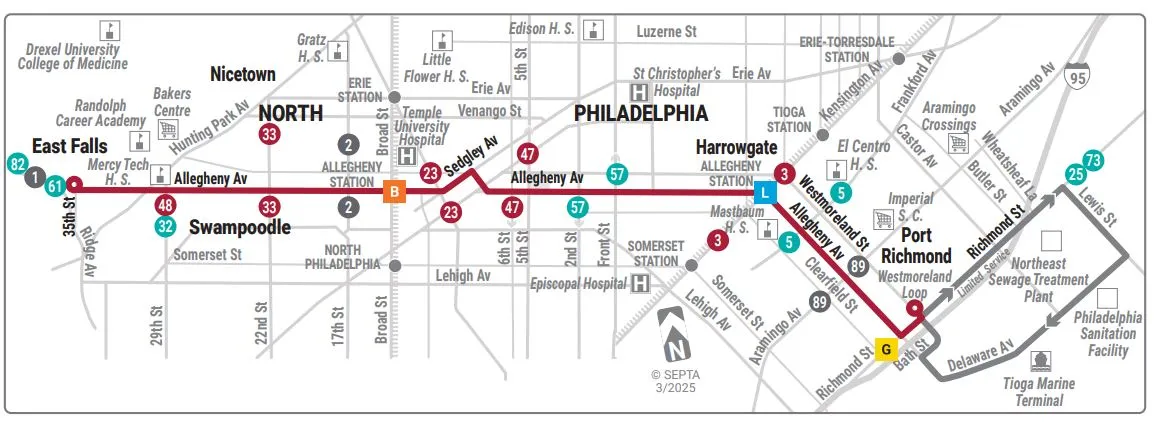NYC MTA bus rider guide visual for checking route map stops and live bus times